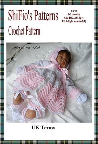 [f6a0f] %R.e.a.d! %O.n.l.i.n.e^ Crochet Pattern - CP93 - Rippled Matinee Baby Set - 0-3 mths - UK Terminology - ShiFio's Patterns *P.D.F^