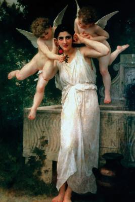 [cc3ea] %R.e.a.d! Youth by William-Adolphe Bouguereau - 1893: Journal (Blank / Lined) -  ^e.P.u.b^
