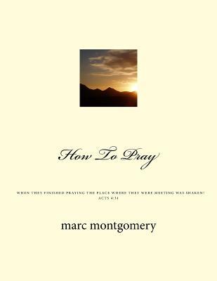 [de4f2] @R.e.a.d~ ~O.n.l.i.n.e^ How To Pray: When they finished praying the place they were meeting was shaken - Marc Montgomery #ePub#