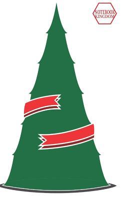 [e63c1] %Read@ Notebook Kingdom: Christmas Tree Journal/Diary, Lined Paper, 100 Pages, 5x8, Composition Book, Ribbon Christmas Tree -  ^P.D.F#