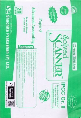 [a6cf8] @R.e.a.d! ^O.n.l.i.n.e@ Solved Scanner CA IPCC Group - II Paper-5 Advanced Accounting (English) (Paperback) (23rd Edition) - Arpita Ghose @e.P.u.b!