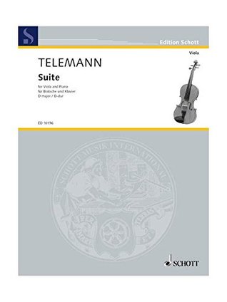 [19670] !Read^ Suite in D by Telemann for Viola arr. Bergmann and Forbes - Ed: Bergmann and Forbes Telemann %PDF^