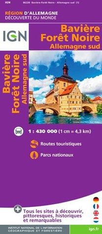 [99f1e] ^R.e.a.d@ ^O.n.l.i.n.e# 86220 BAVIERE/FORET NOIRE/ALLEMAGNE SUD 1/430.000 - IGN ^ePub!