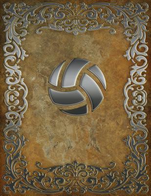 [24f5f] ~R.e.a.d@ Monogram Volleyball Sketchbook: Blank Art Pad Notebook Journal -  !PDF%