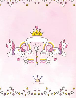 [8421e] %R.e.a.d* ~O.n.l.i.n.e@ Sketch Book: Unicorn Lover Cover (8.5 X 11) Inches 110 Pages, Blank Unlined Paper for Sketching, Drawing, Whiting, Journaling & Doodling -  %e.P.u.b*