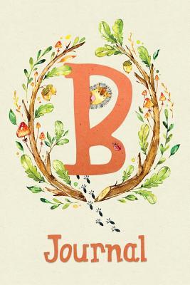 [e6eda] #F.u.l.l.! #D.o.w.n.l.o.a.d# Cute Woodland Critter Journal with Initial: Cute Woodland Hedgehog Journal Initial 'b' - Purple Calico Press !ePub@