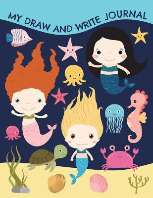 [7fe7d] @Download^ My Draw and Write Journal: Cute Mermaid Primary Composition Notebook Grades K-2 for Creative Writing and Drawing with Picture and Story Space 50 Sheets/100 Pages, Large 8.5 X 11 Inches (Letter Size) - Lekotteto School Books !P.D.F*