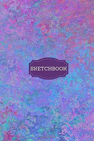 [b8544] *Read! Sketchbook: Abstract Art Purple Blue Sketchbook, Perfect for Sketching, Drawing, Writing, Doodling and Painting; Cute Medium Convenient Size 6x9 -  #PDF*