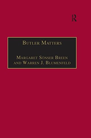 1d062] ~D.o.w.n.l.o.a.d^ Butler Matters: Judith Butler's Impact on Feminist and Queer Studies - Warren J. Blumenfeld *PDF~