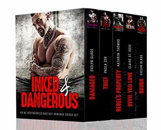 [851ba] @Read@ Inked & Dangerous: An MC Brotherhood Bad Boy Romance Boxed Set - Evelyn Glass *ePub!