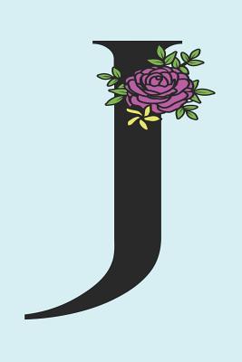 [922c7] @F.u.l.l.~ %D.o.w.n.l.o.a.d* J: Floral Monogram, 6x9, 120-Pages, Lined Notebook -  %e.P.u.b%