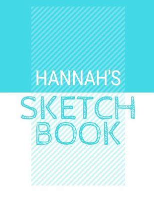 2e786] ~D.o.w.n.l.o.a.d@ Hannah's Sketchbook: Personalized blue sketchbook with name: 120 Pages -  ^e.P.u.b*