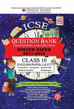 [00e2b] @Download* Oswaal ICSE Question Bank Class 10 English Paper-2 Literature Chapterwise & Topicwise (For March 2020 Exam) - Oswaal Editorial Board *PDF!