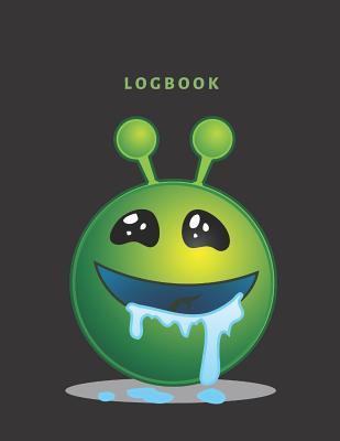 [3f81c] ^R.e.a.d@ ^O.n.l.i.n.e^ LoGbOOk: Green Alien, Blank and Numbered 365 Pages without Lines Letter Size 8.5 x 11 - A4 Size (Journal, Notes, Notebook, Diary, Sketchbook, Composition Book) Soft Cover -  !PDF%