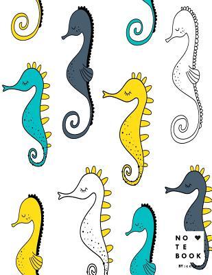 671da] !D.o.w.n.l.o.a.d~ Notebook by c cher: Seahorse cover and Lined pages, Extra large (8.5 x 11) inches, 110 pages, White paper - C Cher !ePub~