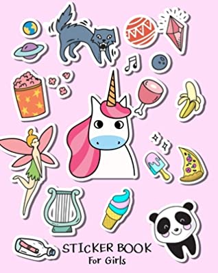 [3aa4a] !Download~ Sticker Book for Girls: Blank Sticker Book, 8 X 10, 64 Pages -  ^P.D.F*