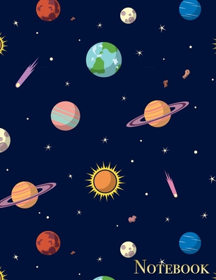 [1f8c6] #Full* @Download@ Notebook: Solar System Planets Large Blank Lined Notebook Contemporary Composition Journal Novelty Gift for School, Office or Home - Bujo Heaven !ePub~
