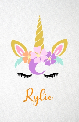 [8b435] %Read% %Online^ Rylie A5 Lined Notebook 110 Pages: Funny Blank Journal For Lovely Magical Unicorn Face Dream Family First Name Middle Last Surname. Unique Student Teacher Scrapbook/ Composition Great For Home School Writing - Whisky Man Gift Personal Popular Design %ePub~
