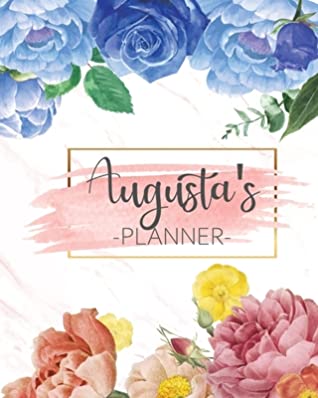 [69b86] %Read* Augusta's Planner: Monthly Planner 3 Years January - December 2020-2022 Monthly View Calendar Views Floral Cover - Sunday start - Babanana Planner #ePub^